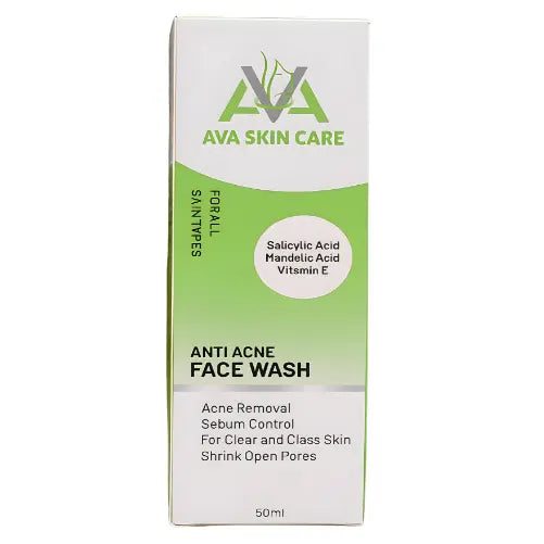 AVA Skin Care Anti Acne Face Wash 50ml