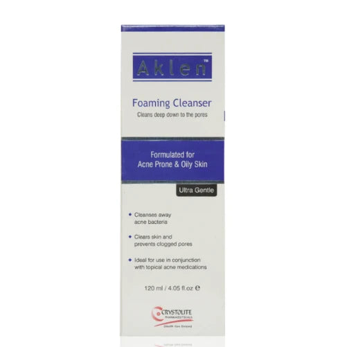 Crystolite Aklen Foaming Cleanser 120ml
