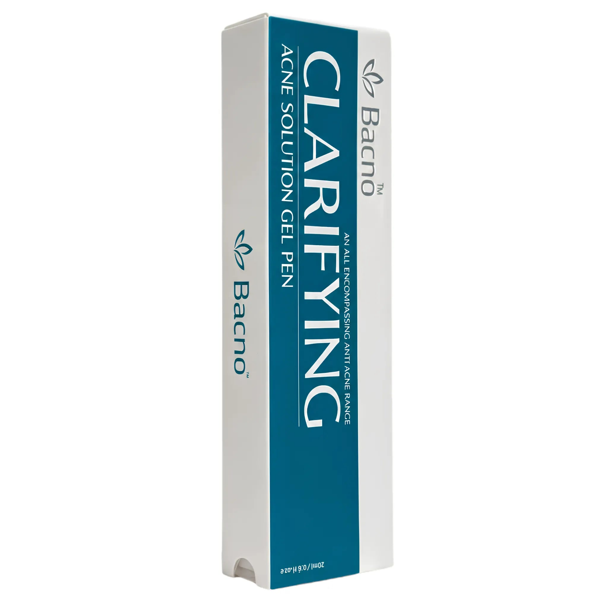 Bacno Clarifying Acne Solution Gel Pen 20ml with Azelaic Acid, LHA and Niacinamide for acne spot treatment, pimples, acne marks and oily skin in Pakistan