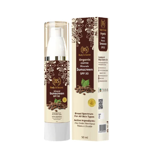 Body & Secret Mineral Sunscreen SPF 50
