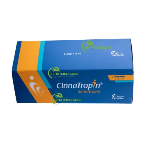 Cinnatropin Somatropin 5mg Injection Pack of 6