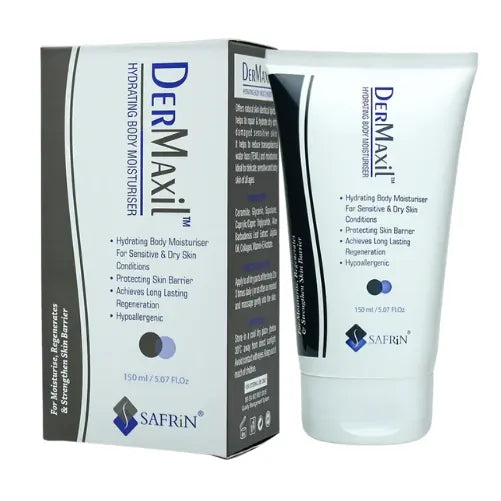 Safrin DerMaxil Hydrating Moisturiser (Ceramide Lotion) 150ml