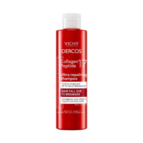 Dercos Collagen Peptide 17 Ultra-repairing Shampoo 200ml
