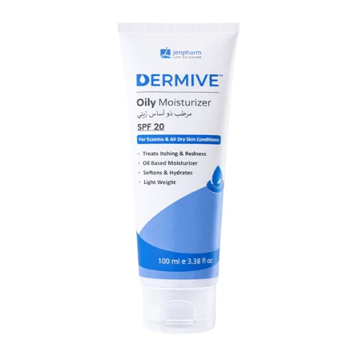 Dermive Moisturizer SPF 20 100ml – Deep Hydration Cream for Dry Skin Buy Online in Pakistan