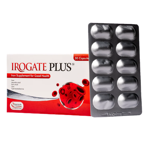 Crystolite Irogate Plus Capsules 30's