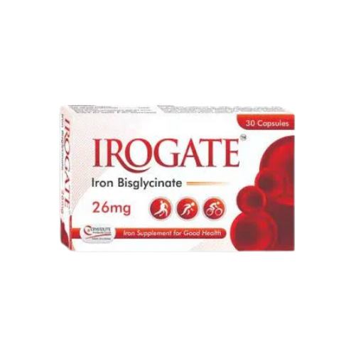 Crystolite Irogate 26mg Capsules 30's