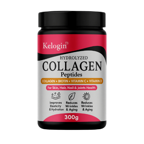 Crystolite Kelogin Collagen 300g (Biotin + Vitamin C + Vitamin D3)