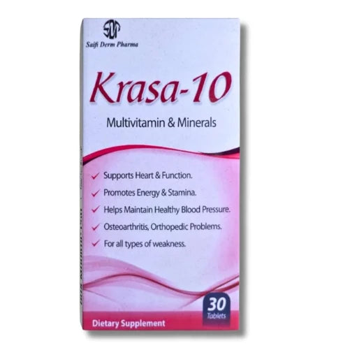 Krasa-10 Tablets – Multivitamins