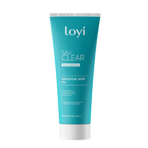 Loyi Salicylic Acid Face Wash 100ml for Anti-Acne and Oil Control