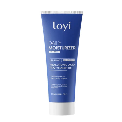 Loyi Daily Oil-Free Face Moisturizer 50ml | Matte Finish - Fast Absorbing