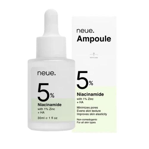 Neue Niacinamide 5% Serum with 1% Zinc + HA