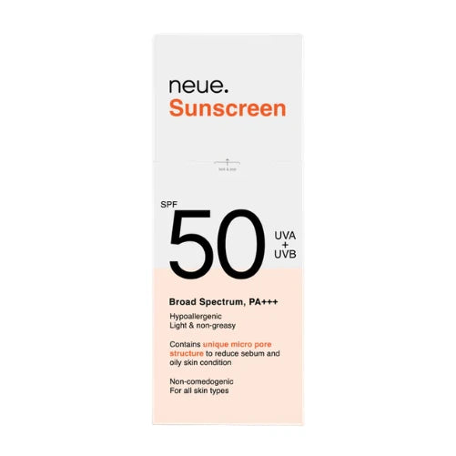 Neue Sunscreen Broad Spectrum SPF 50, PA +++