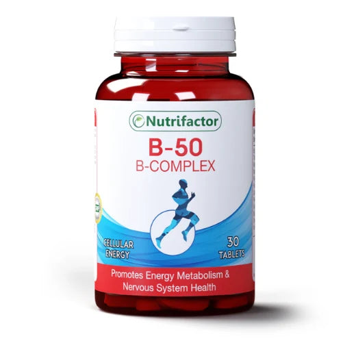 Nutrifactor B-50 B-Complex 30 Tablets