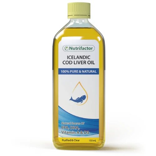 Nutrifactor Icelandic COD Liver Oil 150ml