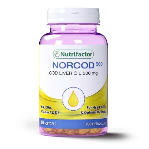 Nutrifactor Norcod 500 Softgel 60's