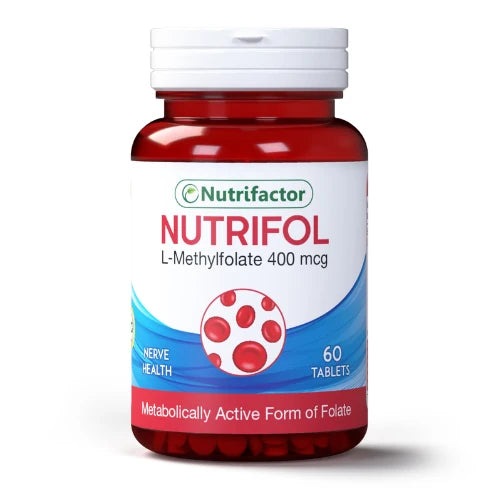 Nutrifactor Nutrifol L-Methylfolate 400mcg Tablets