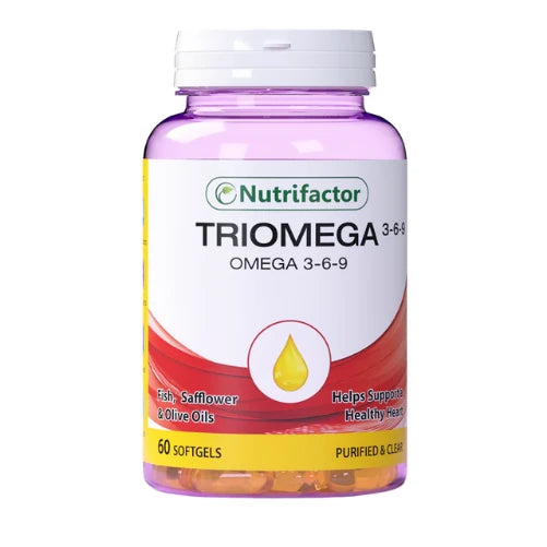 Nutrifactor Triomega 3-6-9 Softgels 60's