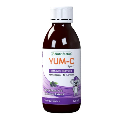 Nutrifactor Yum C Immunity Support Syrup 120ml