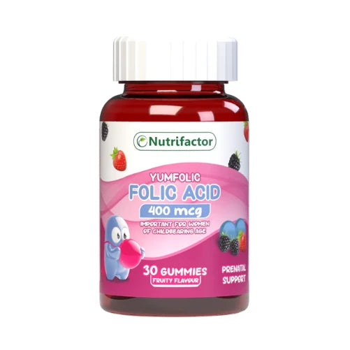 Nutrifactor Yumfolic Folic Acid 400mcg Gummies