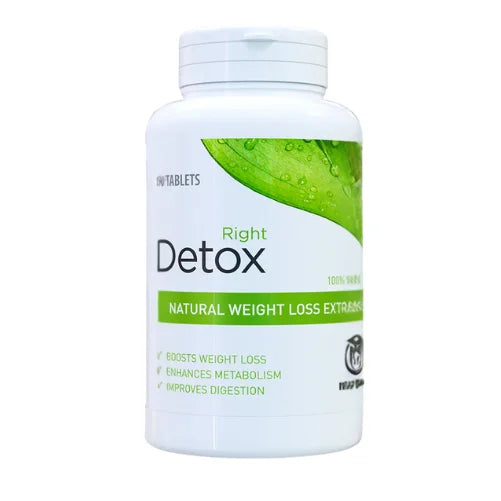 Right Detox Tablets – 60 Tablets per Bottle