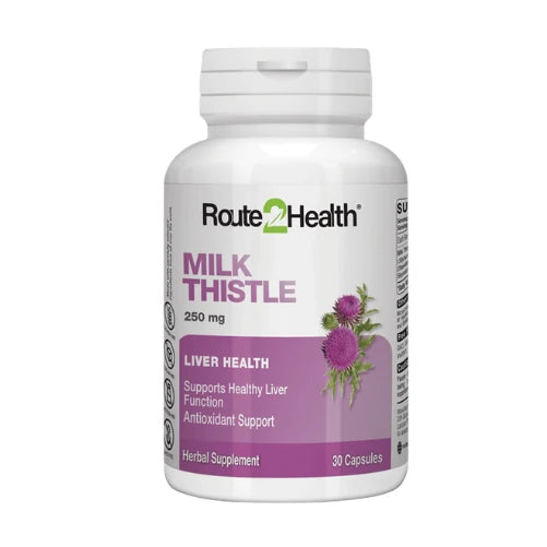 Route2Health Milk Thistle 250mg 30 Capsules