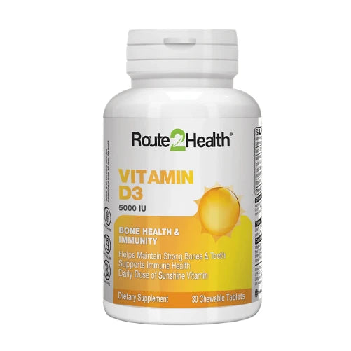 Route2Health Vitamin D3 5000IU Tablets