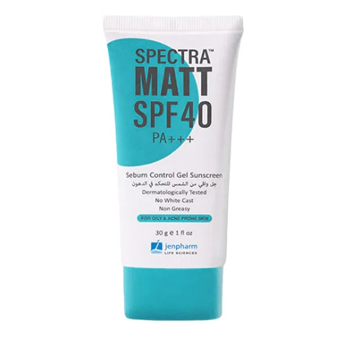 Spectra Matt SC SPF 40 Sebum Control Gel Sunscreen 30g – Buy Online in Pakistan