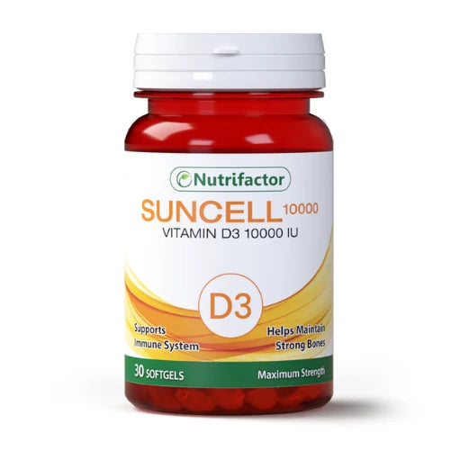 Nutrifactor Suncell Vitamin D3 10000 IU Softgel 30's