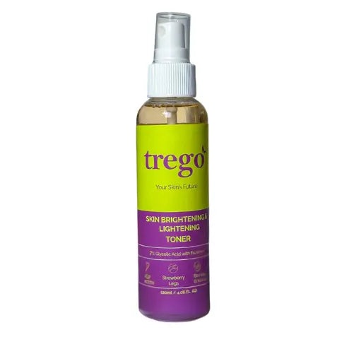 Trego Skin Brightening and Lightening 7% Glycolic Acid Body Toner